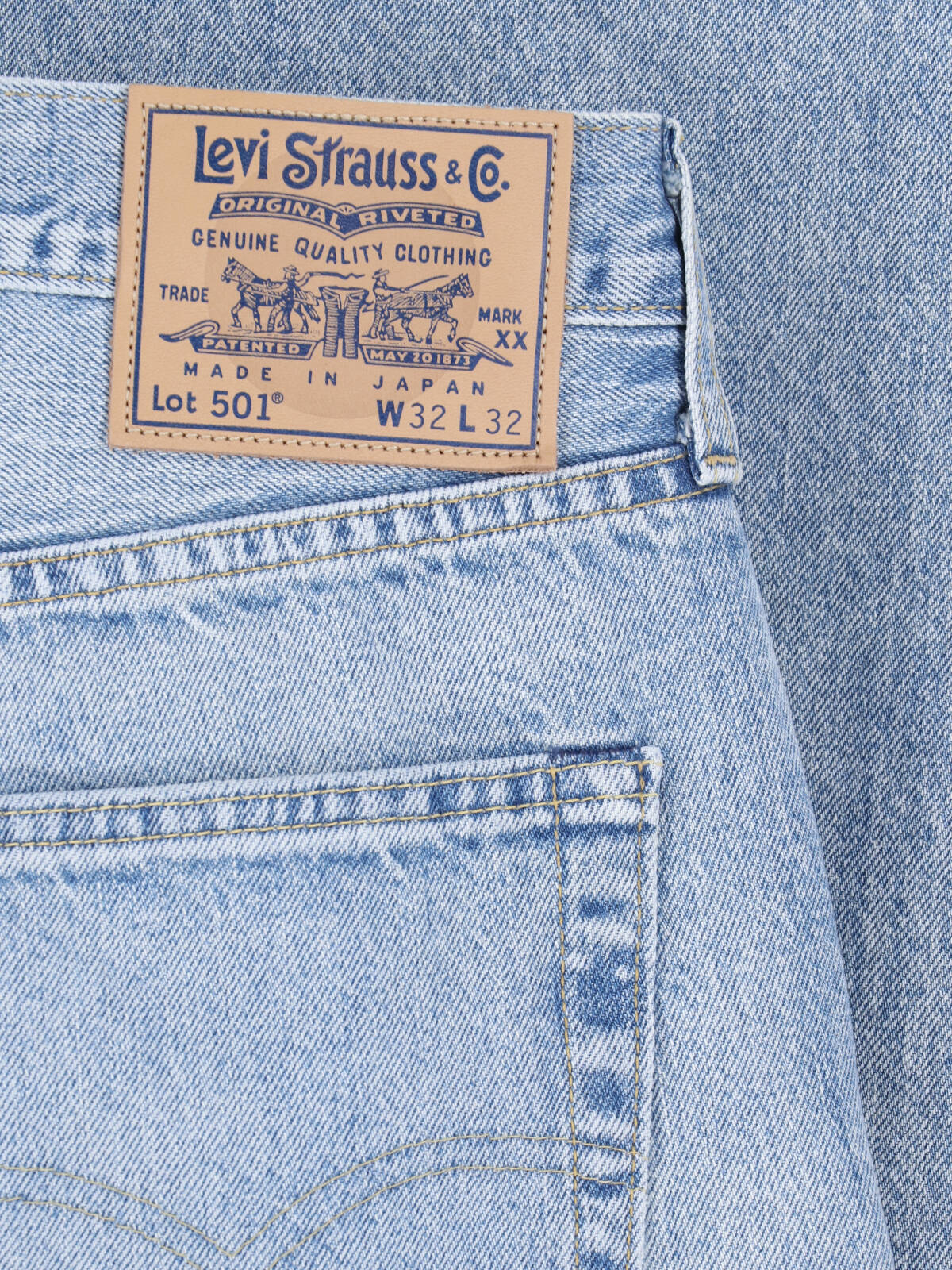 Blue 501 80s Straight-Leg Denim Jeans