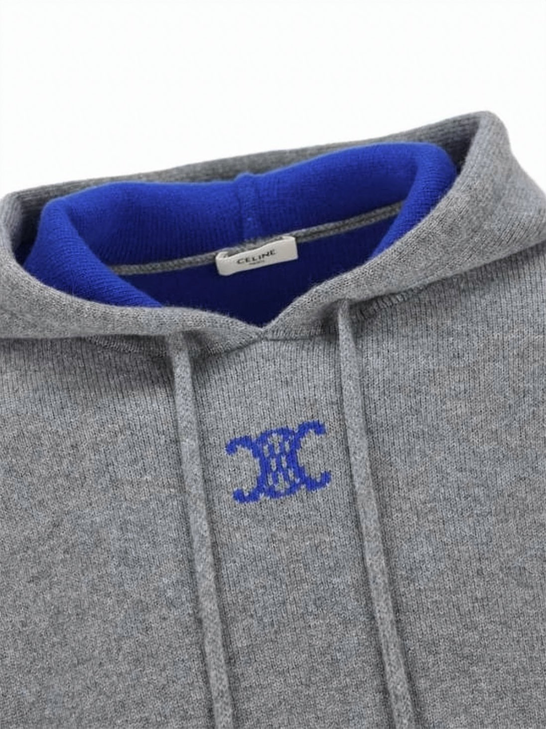 Knit Sweatshirt with Hood and Kangaroo Pocket