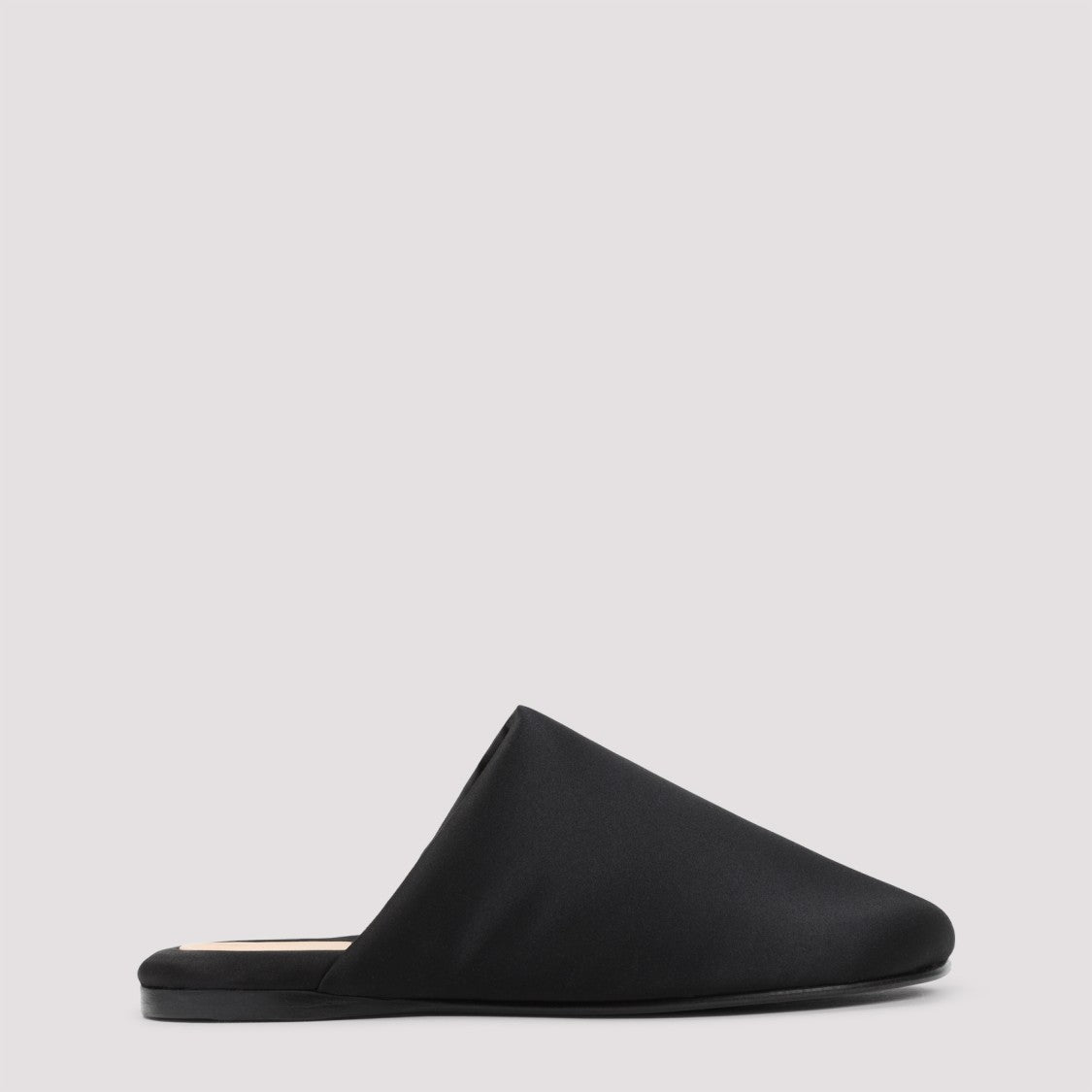 Black Sandals With Soft Polyester Upper