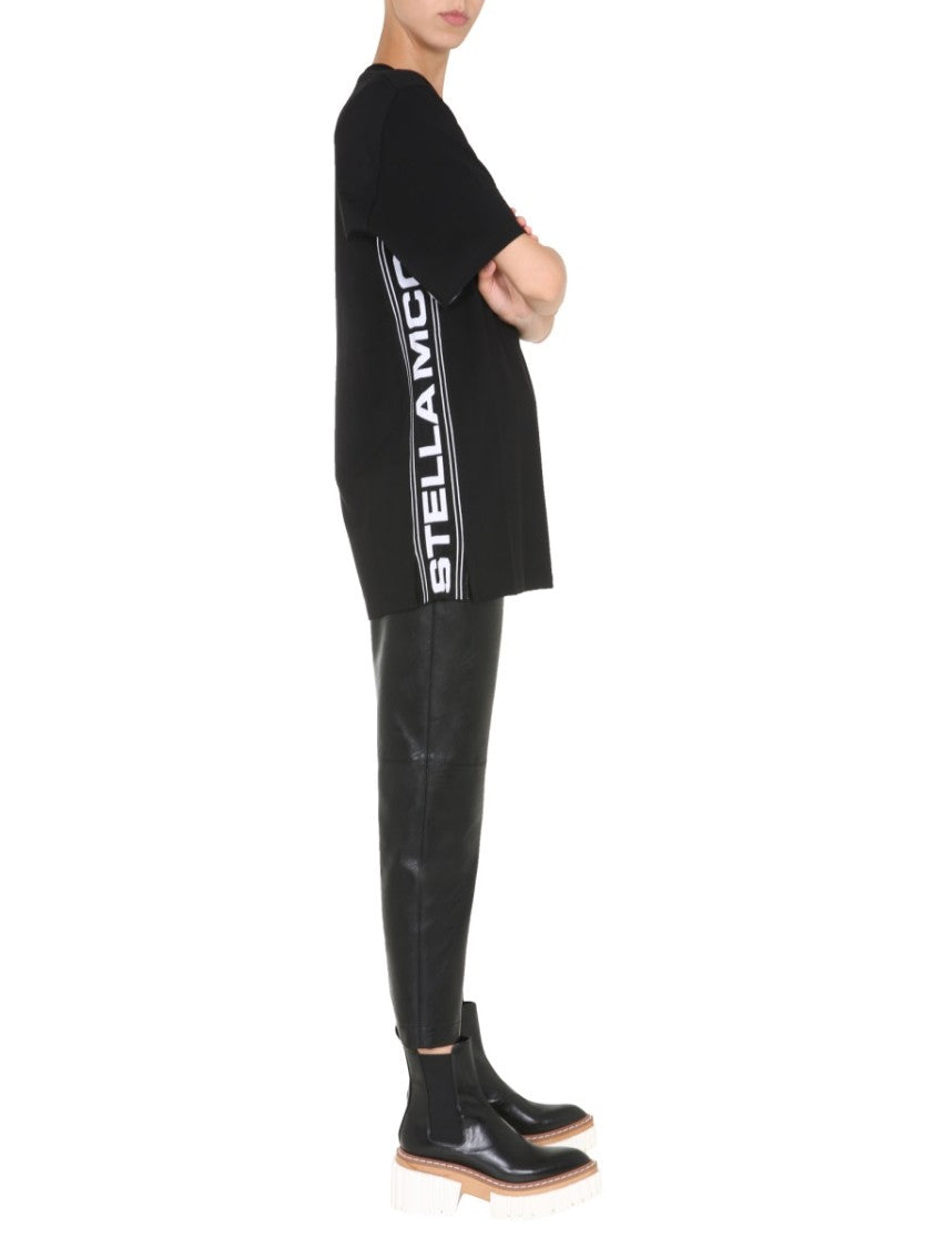 Black Round Neck T-Shirt