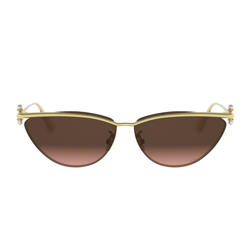 Tribales B2U Cat Eye Gold Sunglasses