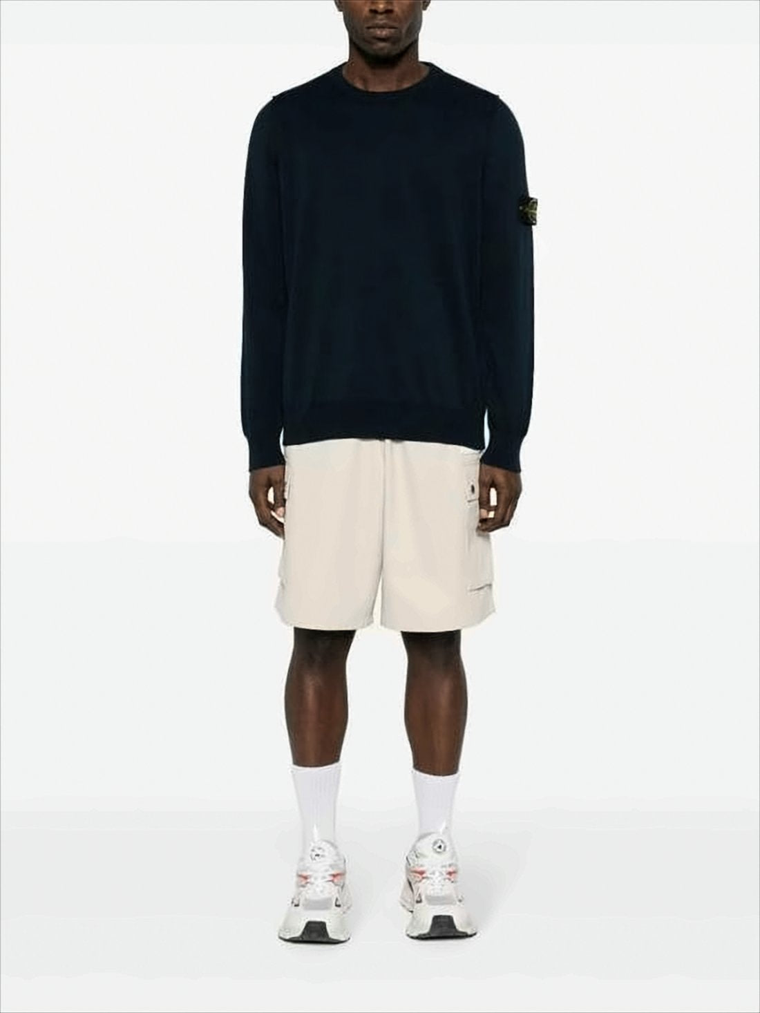 Classic Crew Neck Cotton Sweater