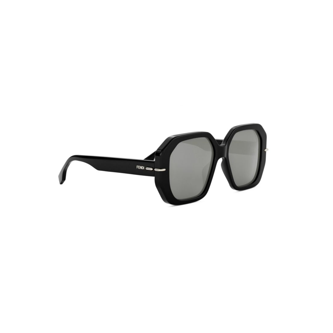 Fe40173i Oversized Geometric Frame Sunglasses