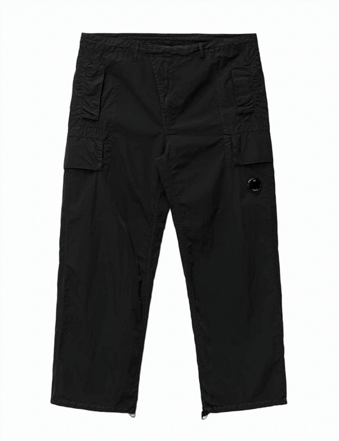 Straight-Leg Pants with Flap Pockets