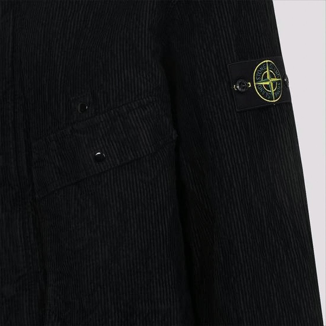 Textured Black Casual Jacket