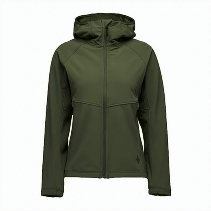 Fitted Hooded Jacket With Subtle Detailing
