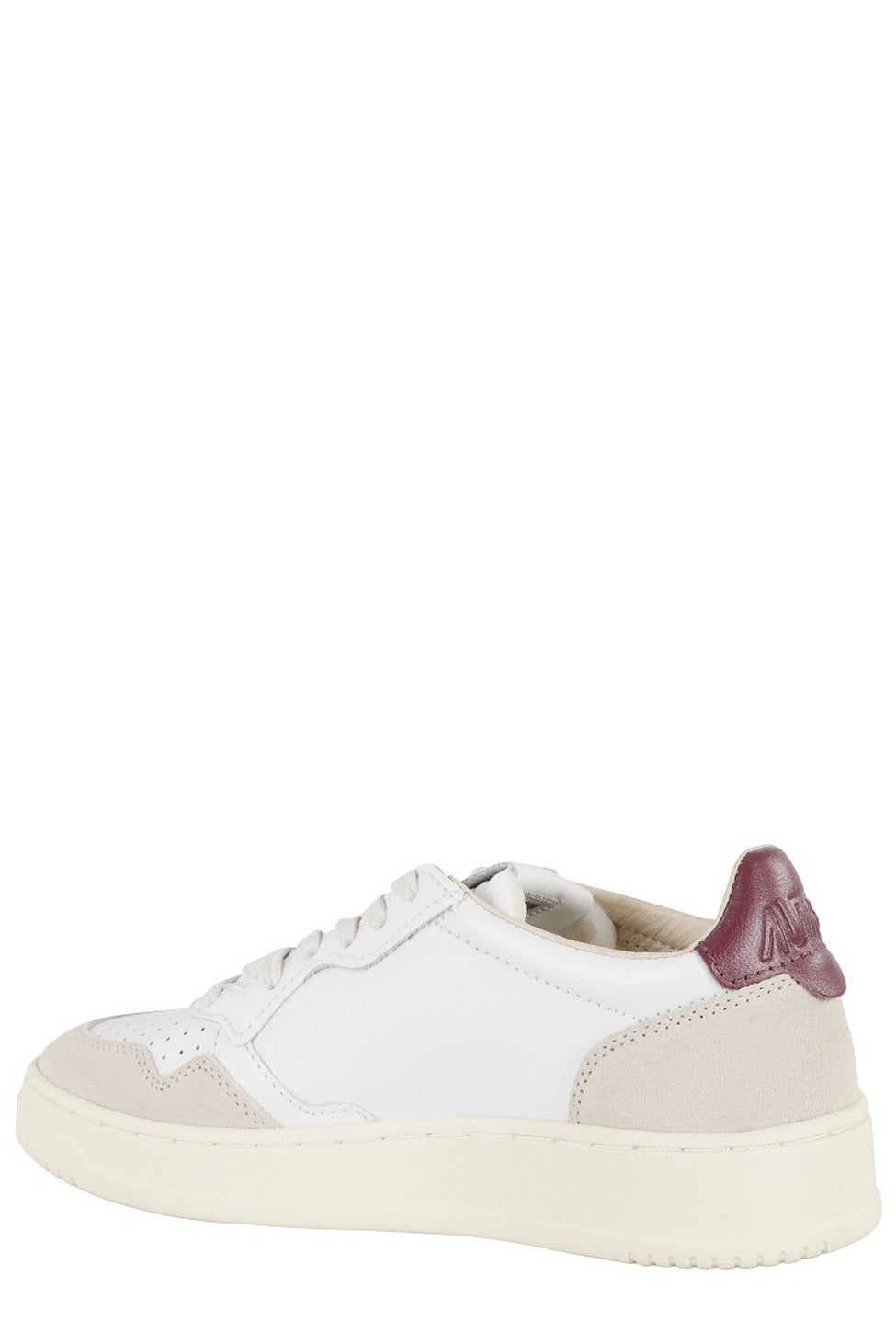 Medalist Low Sneakers With Suede Inserts And Signature Logo