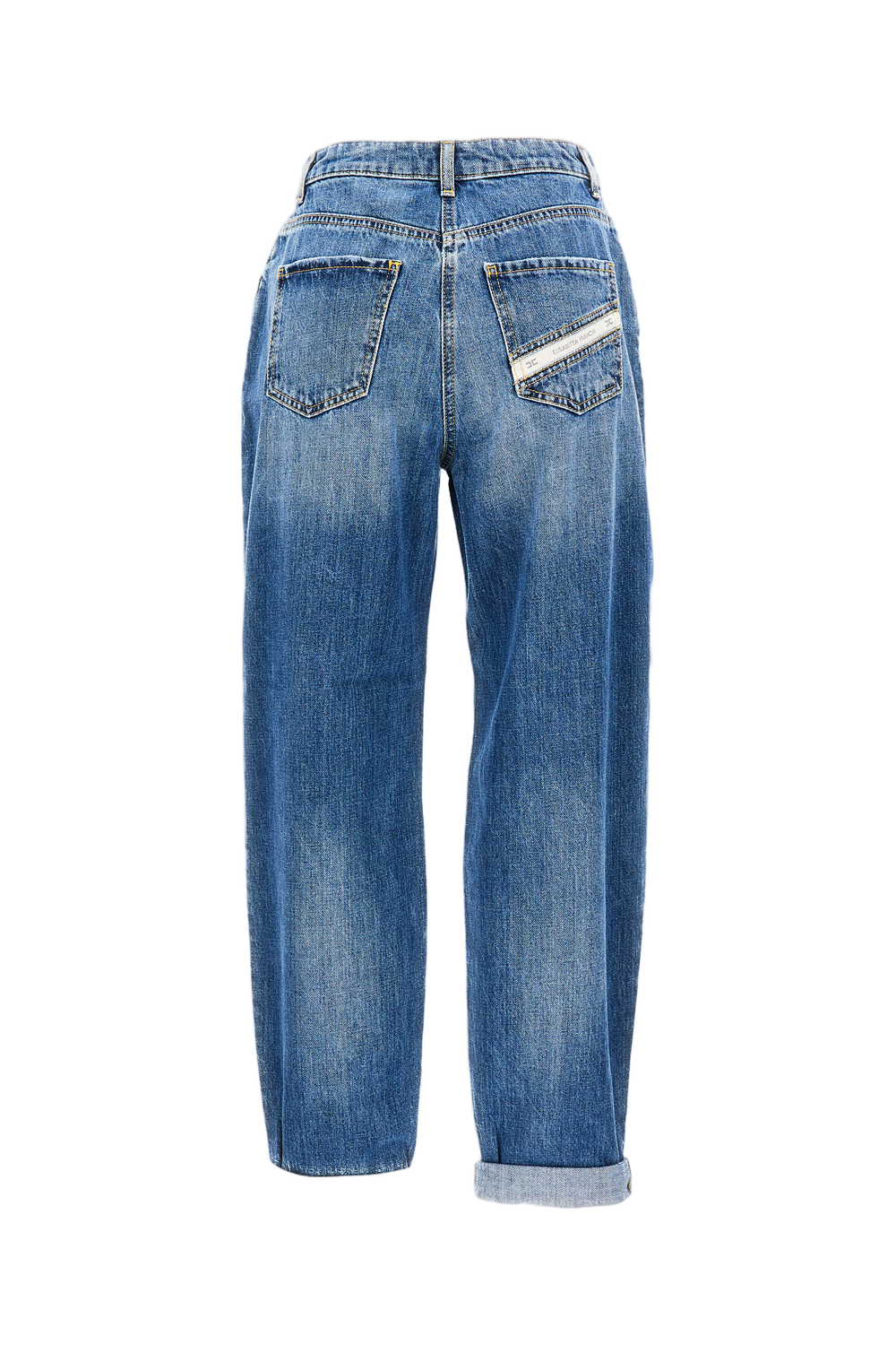 Straight-Leg Cotton Jeans
