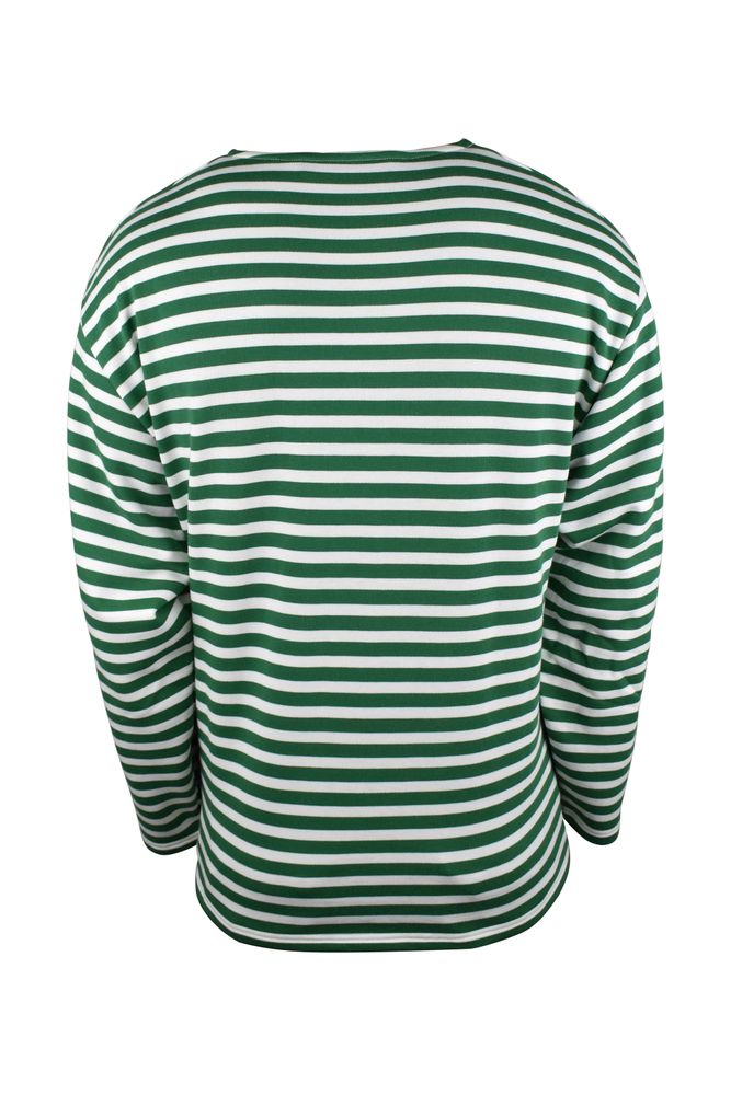 Striped Cotton Long-Sleeved T-Shirt