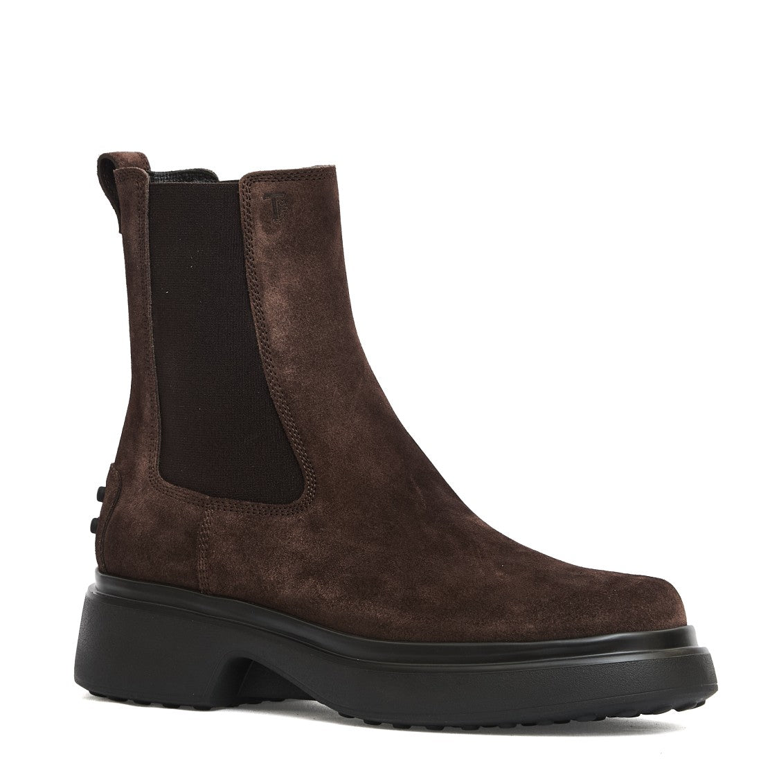 Brown Suede Chelsea Boots