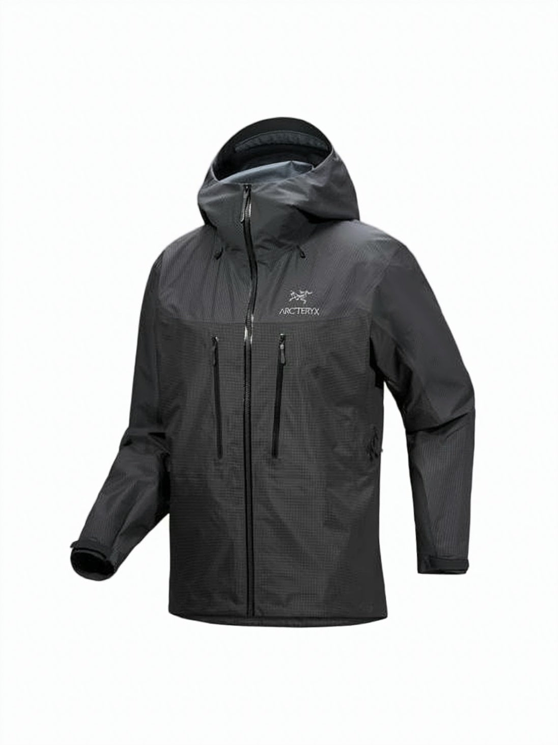 High Collar Modern Black Jacket