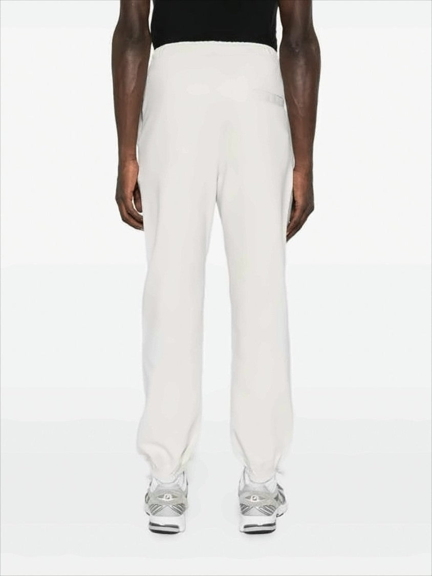 Relaxed Fit Cotton-Blend Jogger Pants with Subtle Logo