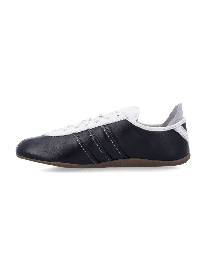 Debossed Leather Tokyo Sneakers With Lace-Up Closure