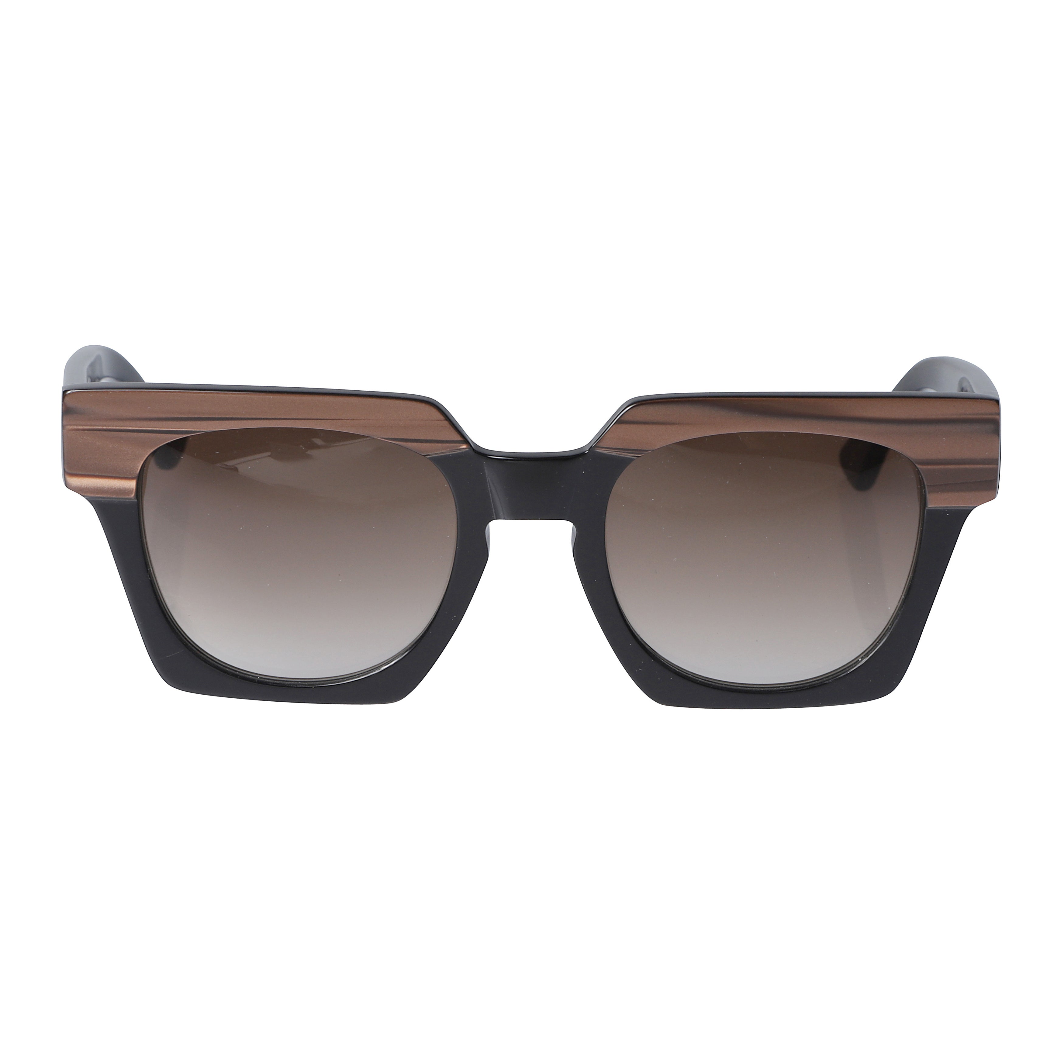 Portofino Bold Square Frame Sunglasses with Gradient Lenses