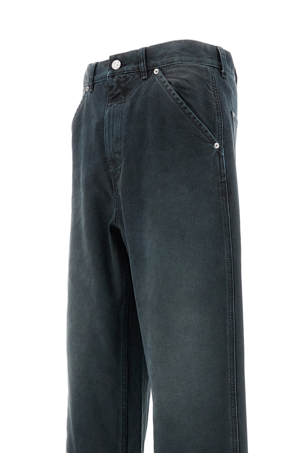 Cotton-Canvas Pants