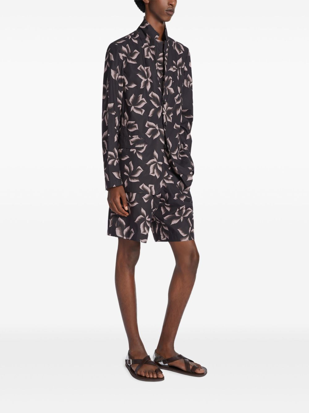 Cedar Brown Button-Up Jacket