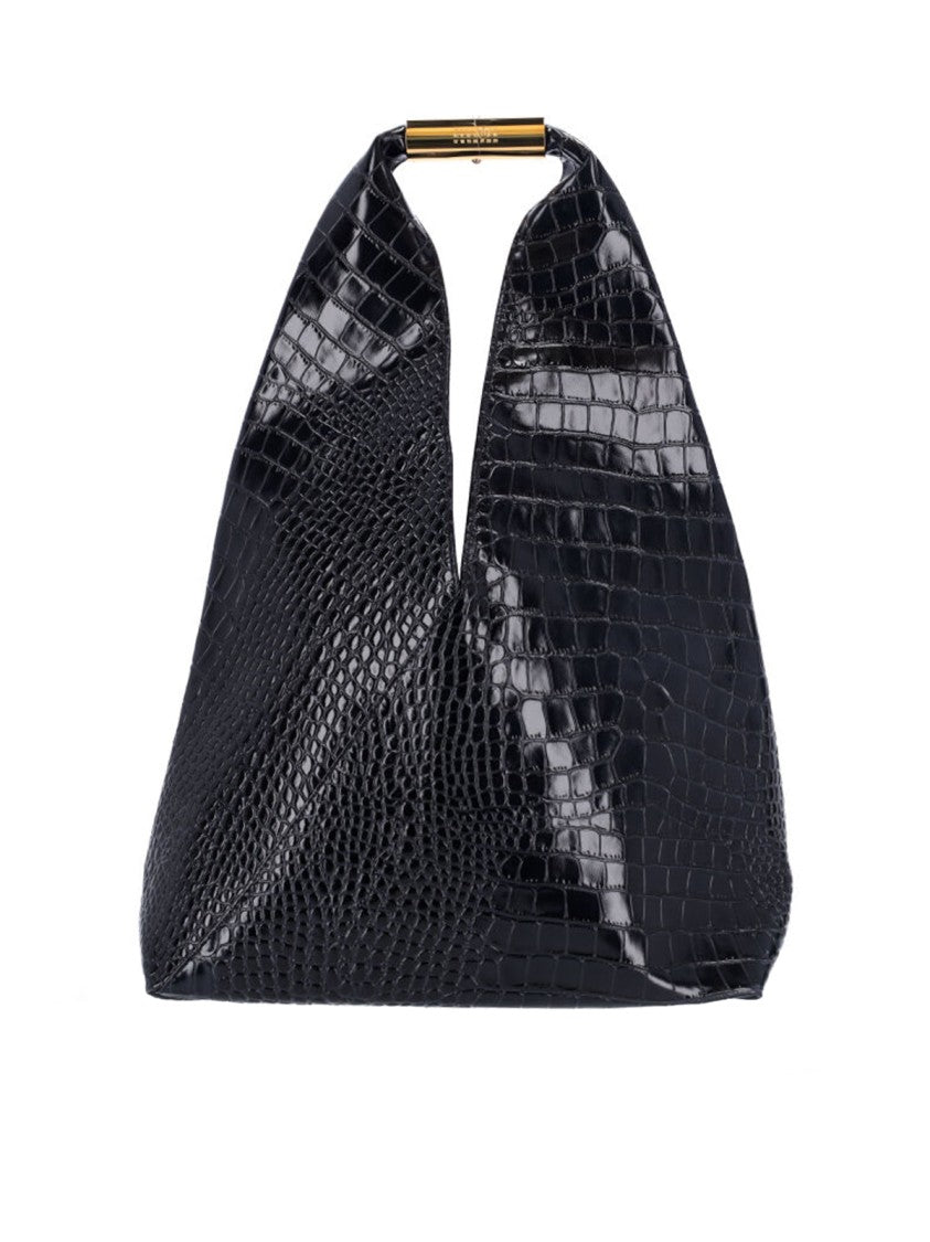 Black Bag With Structured Silhouette