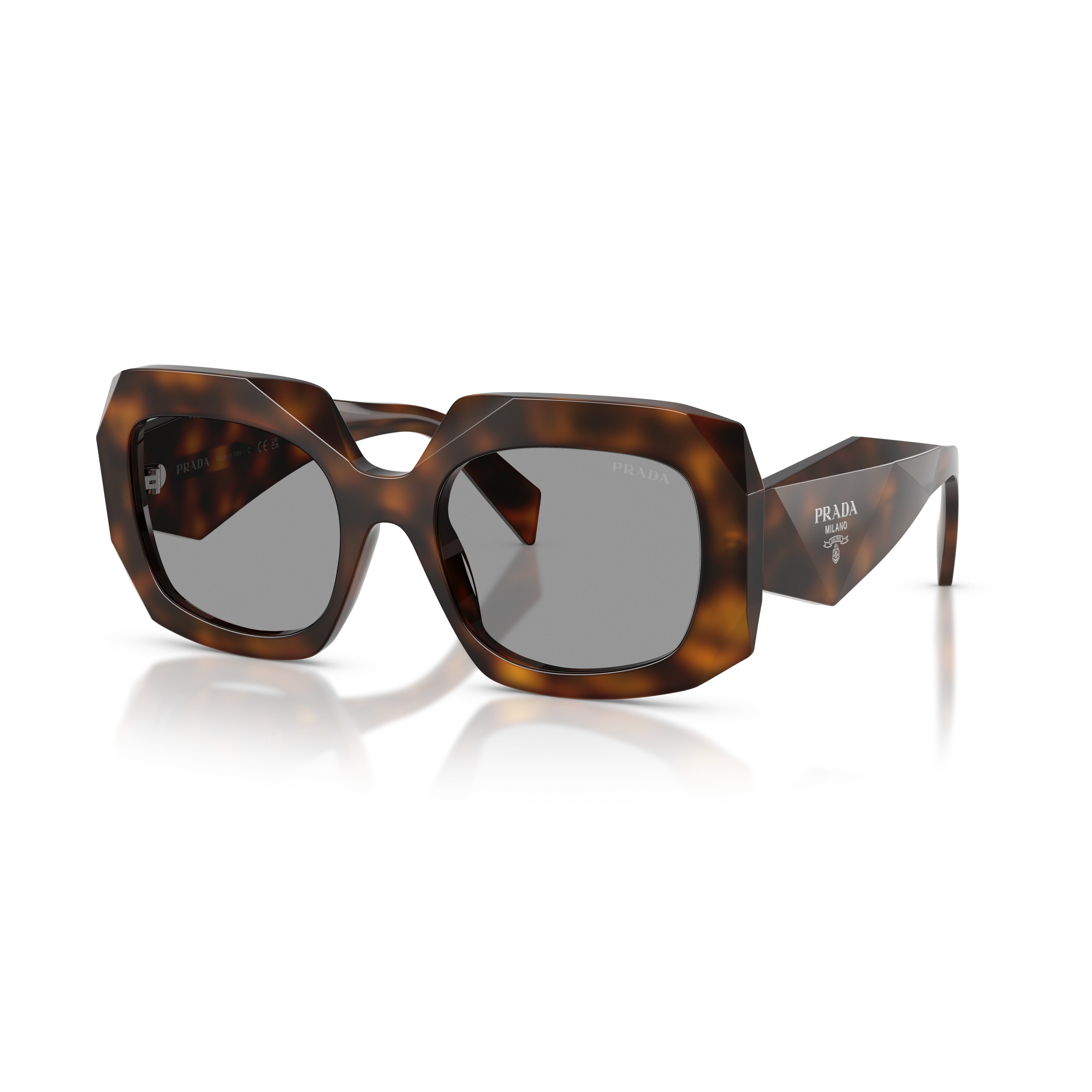 0pr B23s Oversized Square Tortoiseshell Sunglasses