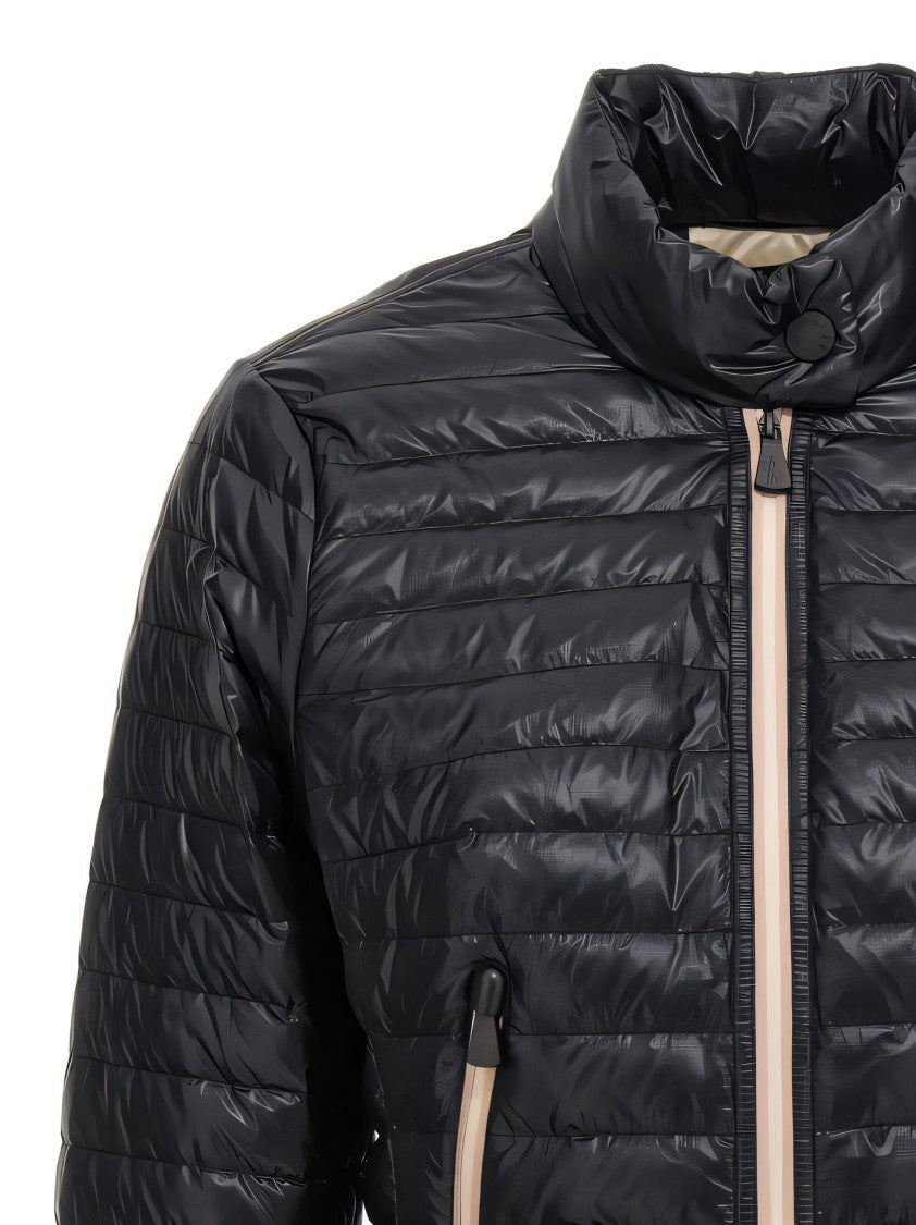 High Collar Quilted Down Coat