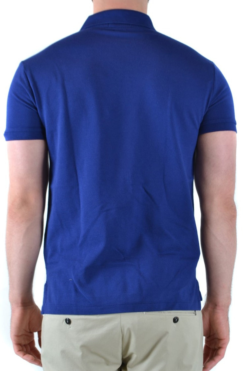 Fitted Royal Blue Polo T-Shirt
