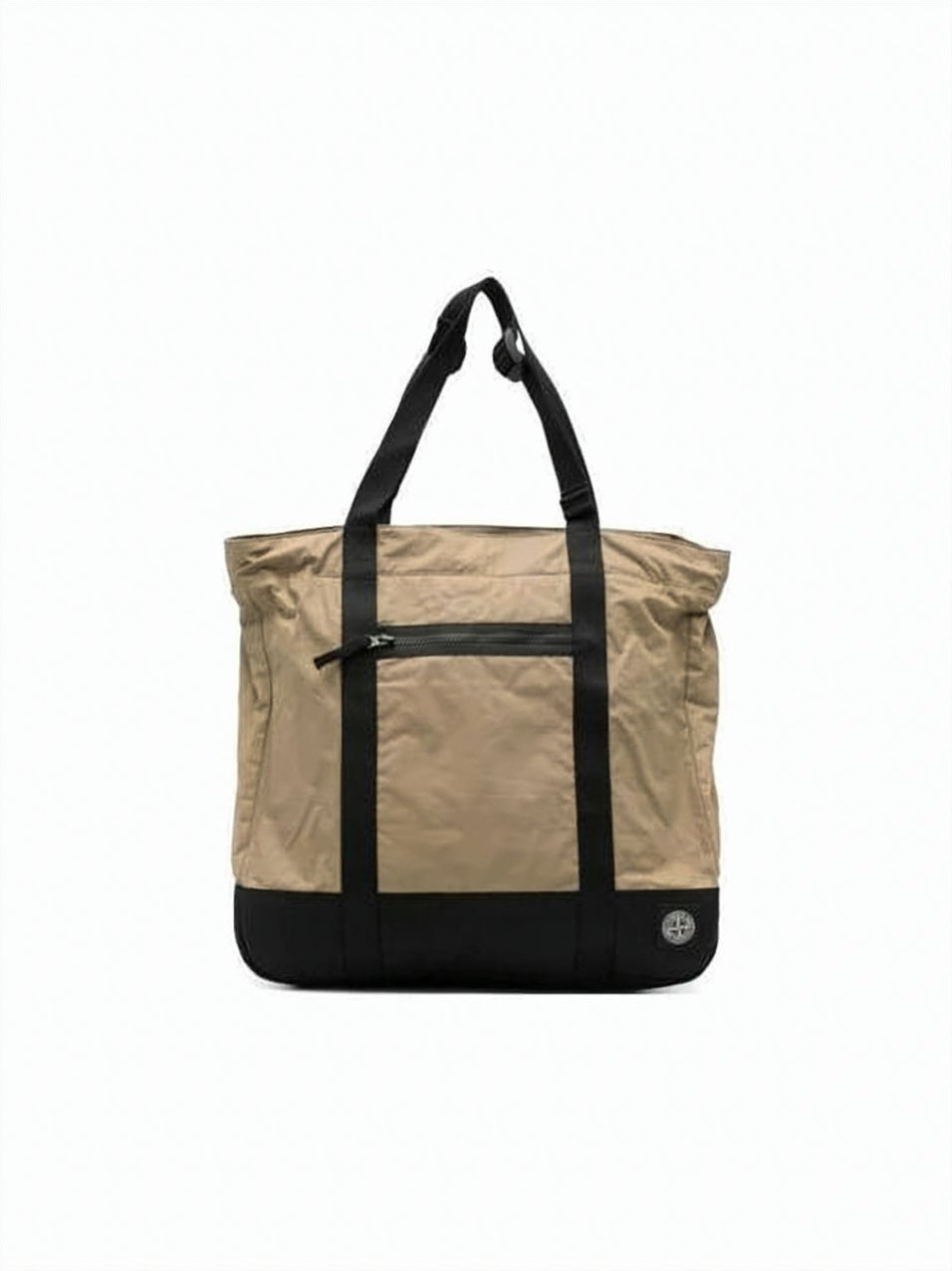 Beige Cotton Tote Bag