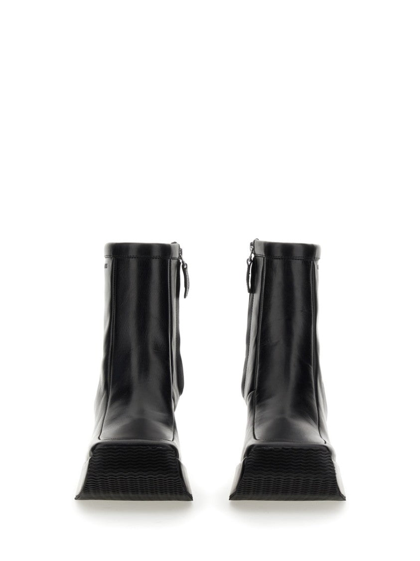 Ankle Boot With Square Toe