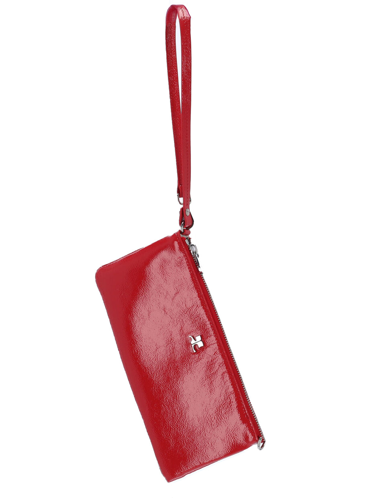 Structured Red Bag with Minimalistic Design