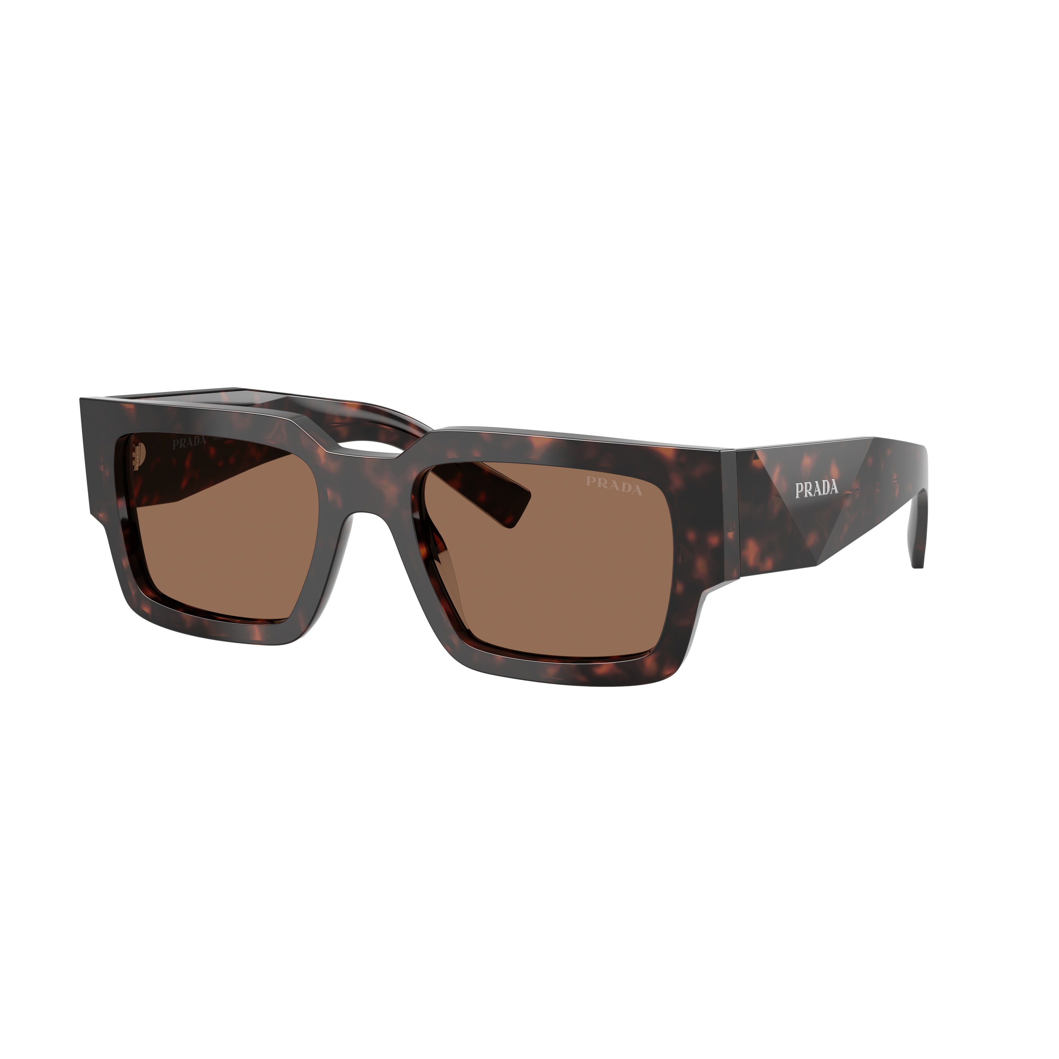 0pr B17s Bold Rectangular Tortoiseshell Acetate Sunglasses