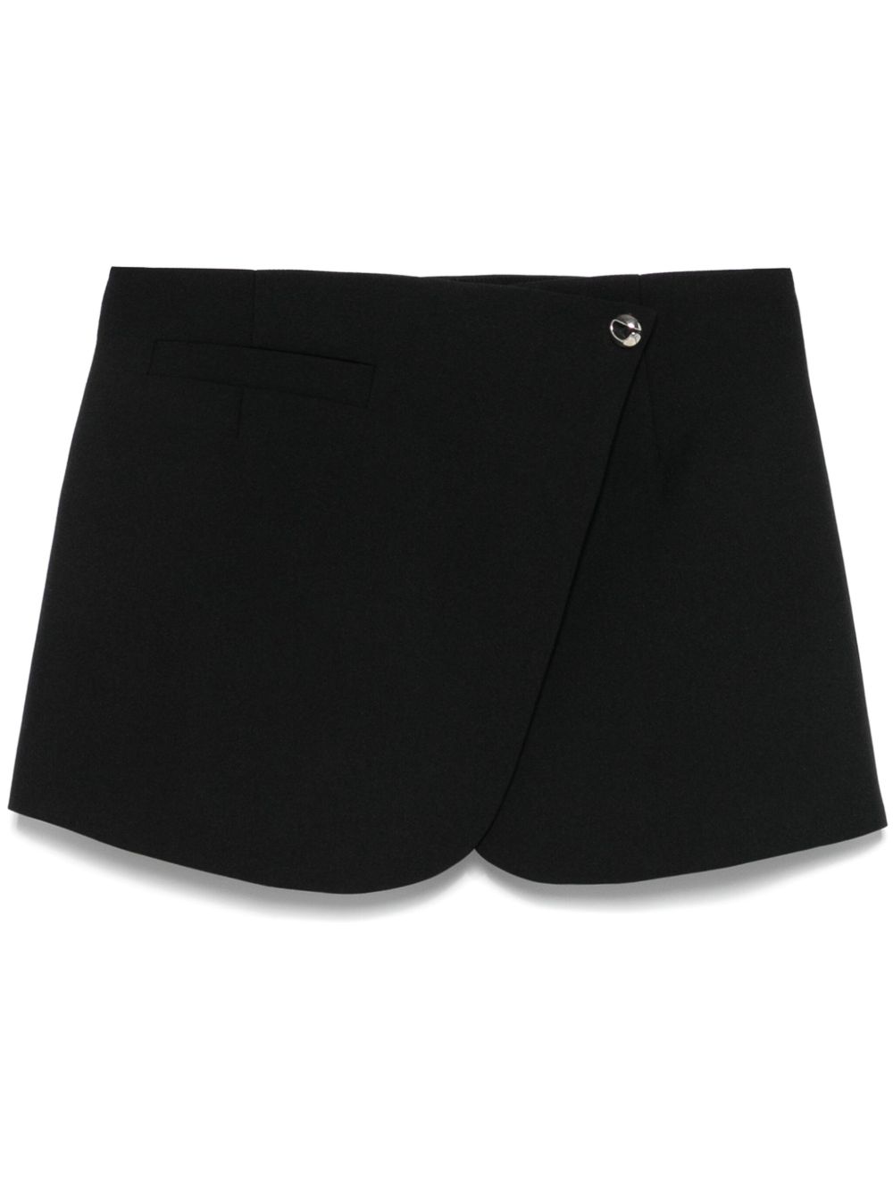 Mini Skirt with Off-Centre Fastening