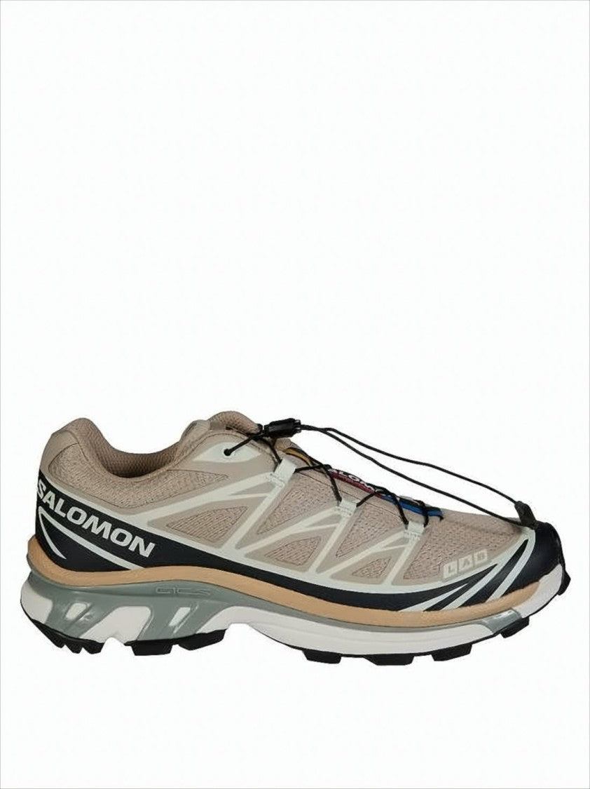 Athletic Sneakers with Breathable Textile Upper