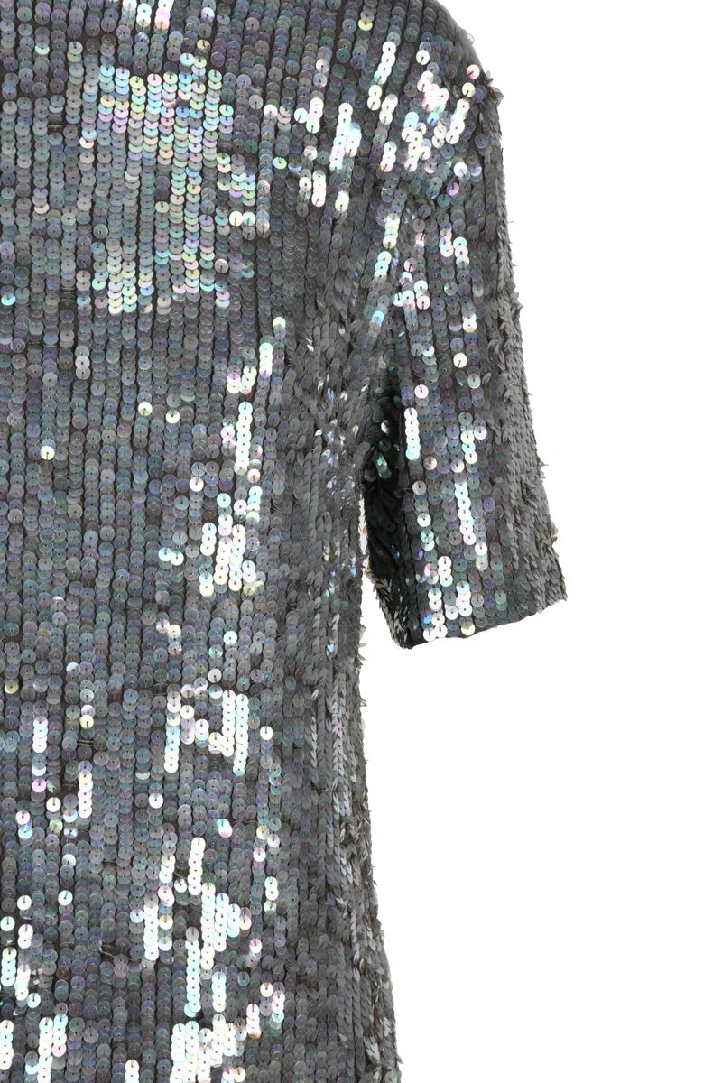 Sequin Dress - Silver