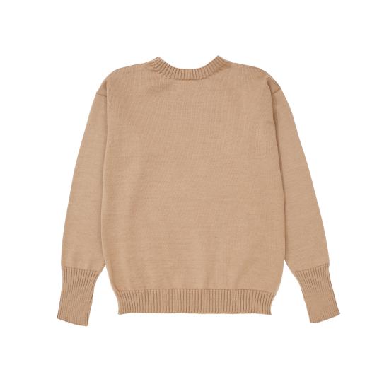 Crewneck Sweater in Smooth Merino Wool