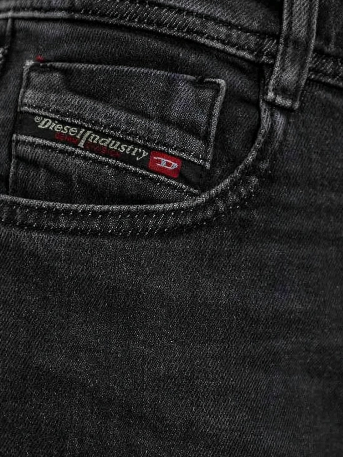 Bootcut Black Jeans with Mid-Rise Waist