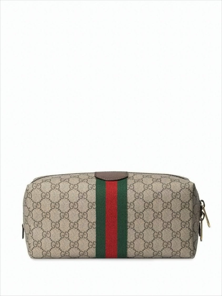 Signature Monogram Canvas Clutch