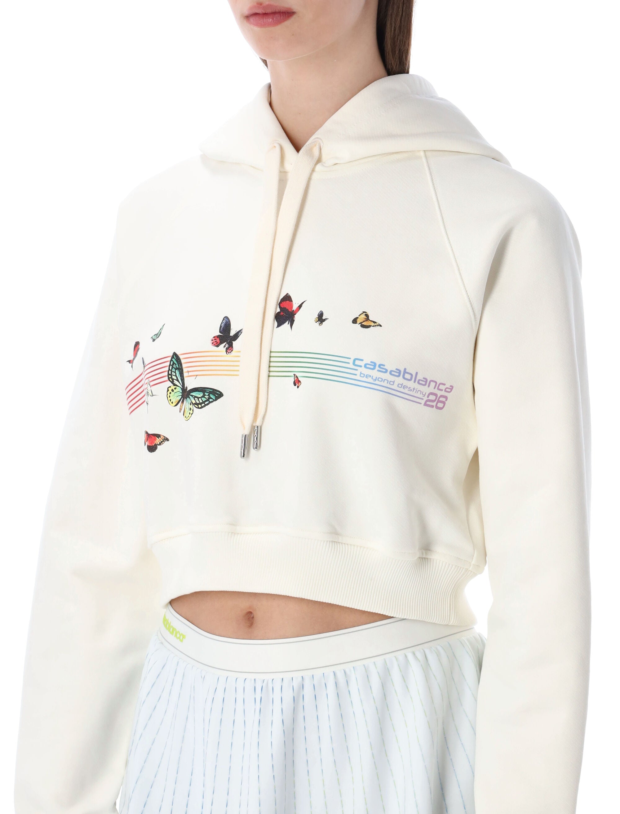 Butterfly Crop Hoodie