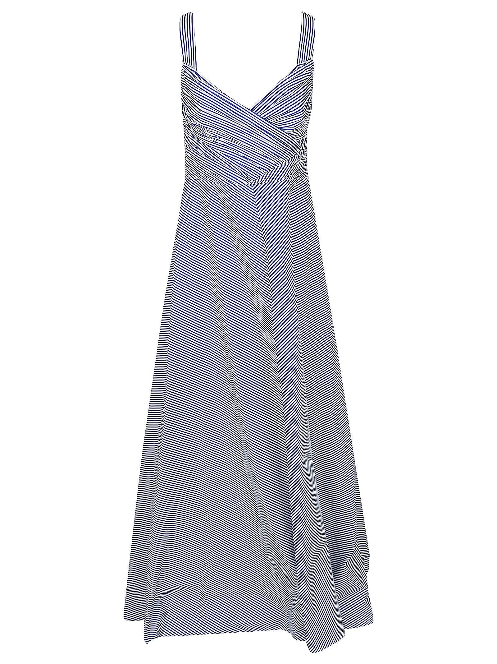 Sleeveless A-Line Midi Dress