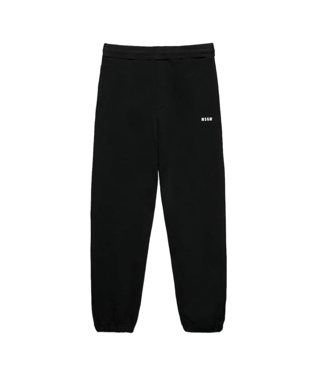 Relaxed Fit Black Jogger Pants With Subtle Logo Detail
