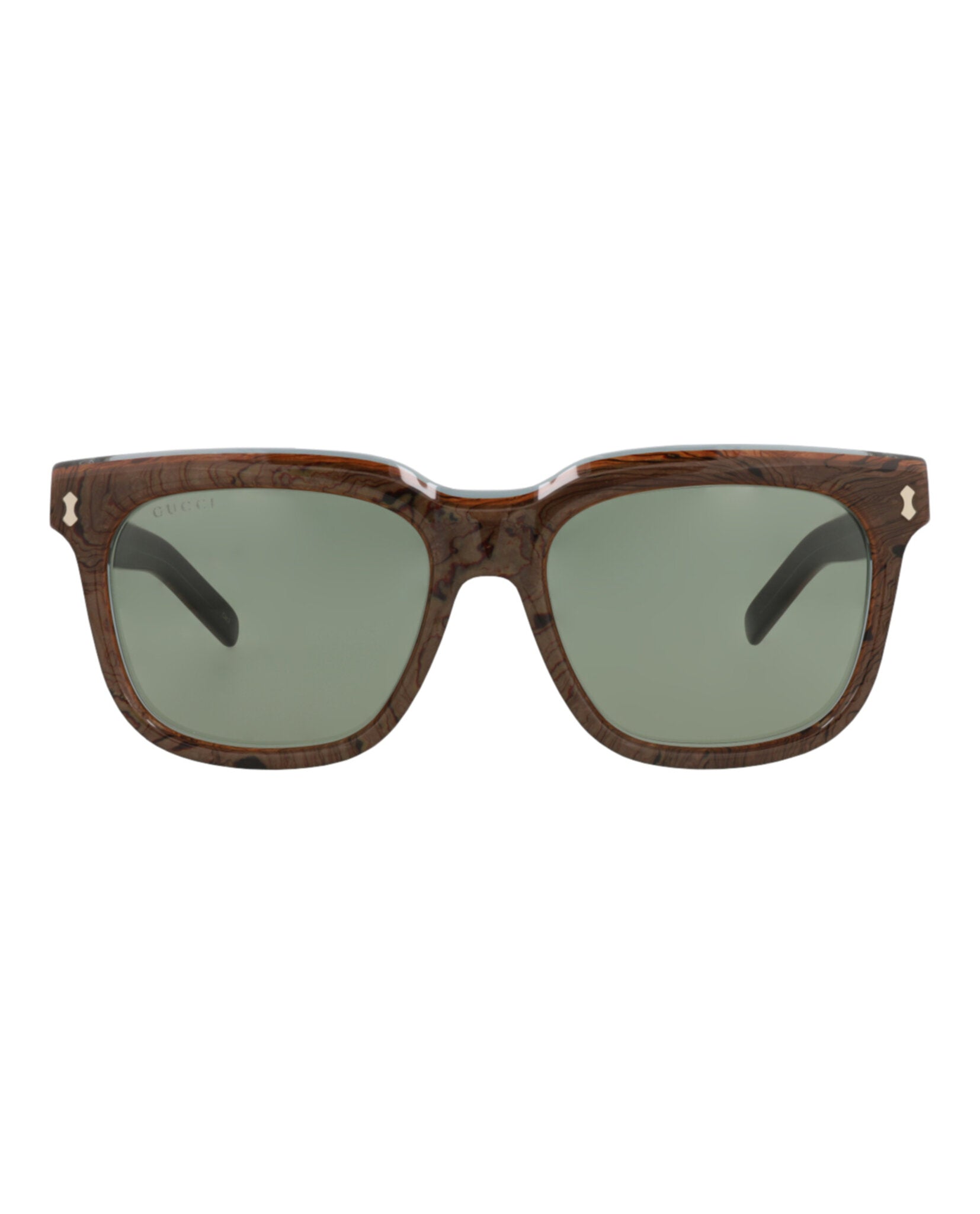 Square-Frame Recycled Acetate Sunglasses