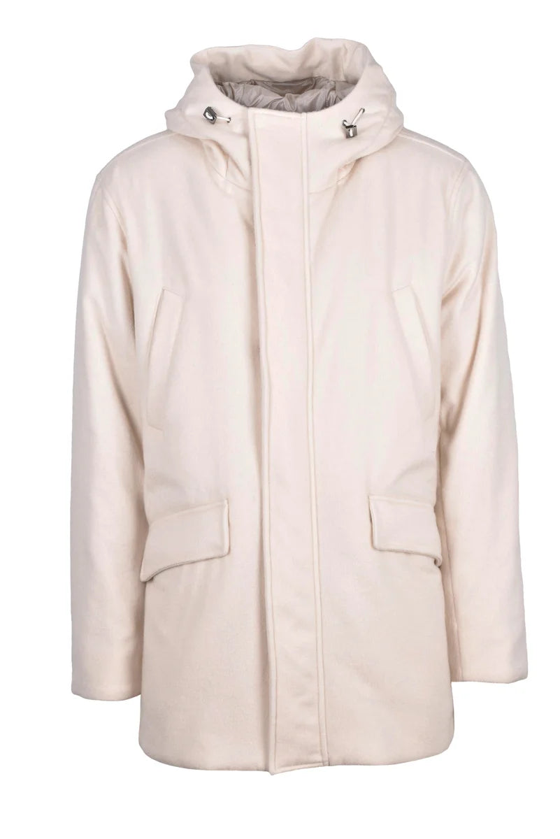 Cashmere Overcoat and Hood