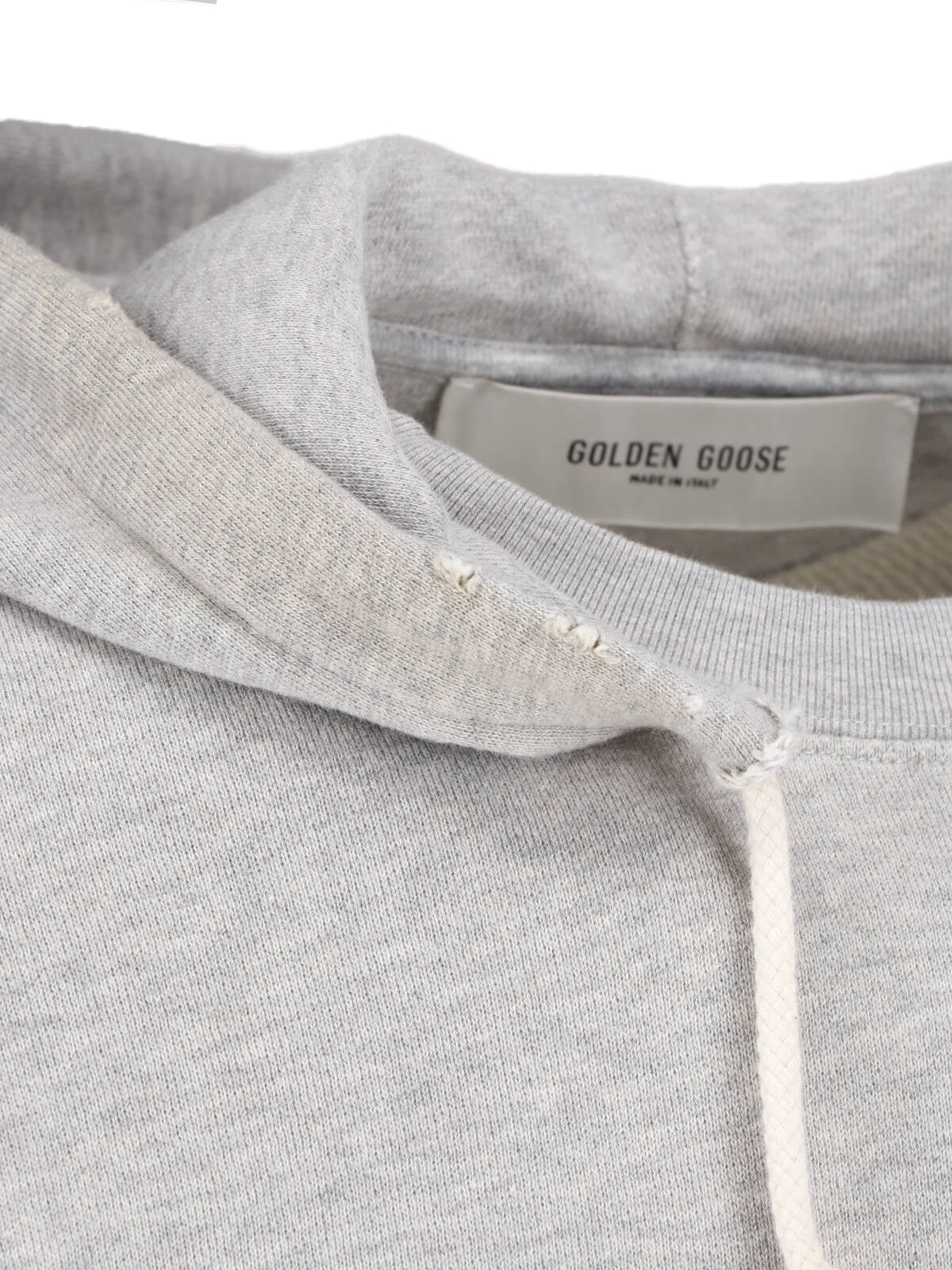 Gray Flag Vintage Cotton Hooded Sweatshirt