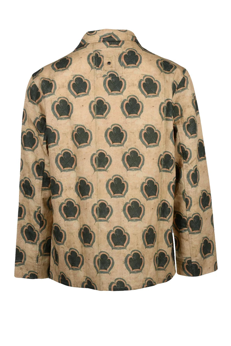 Linen Cotton Jacket - Beige