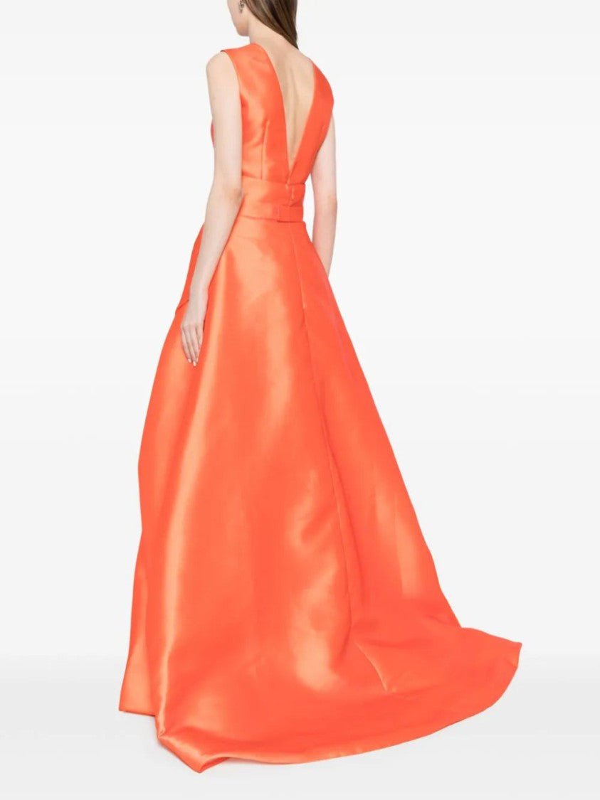 Mikado Classic Jumpsuit With Detachable Overskirt