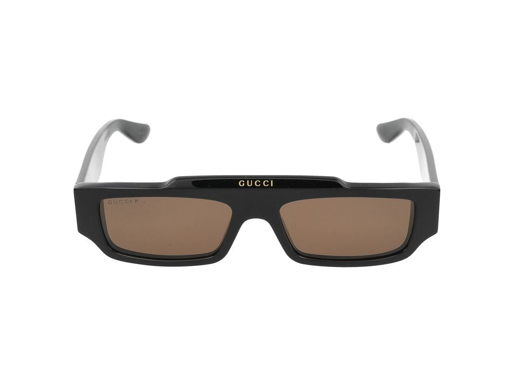 Sunglasses Gucci GG1592S 005 black black brown 55/17/145