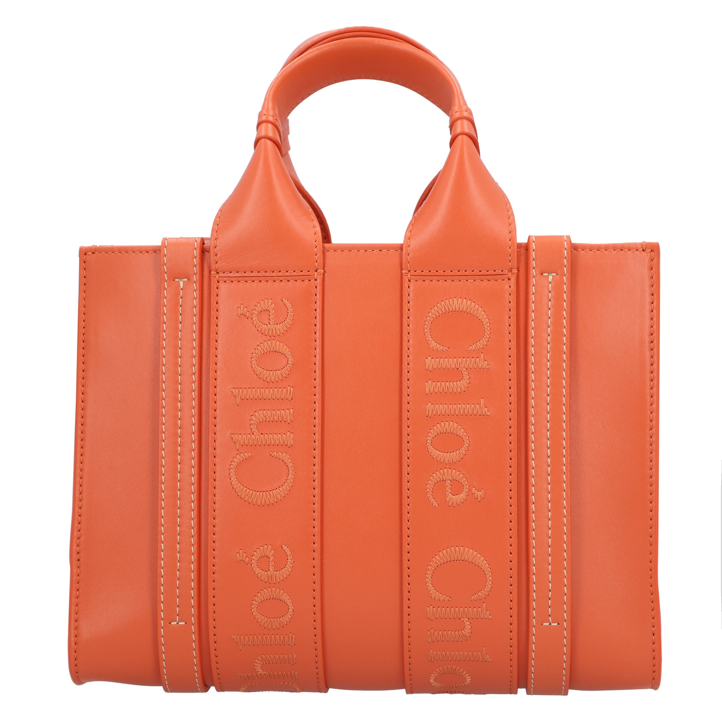 Small Woody Tote Bag Orange