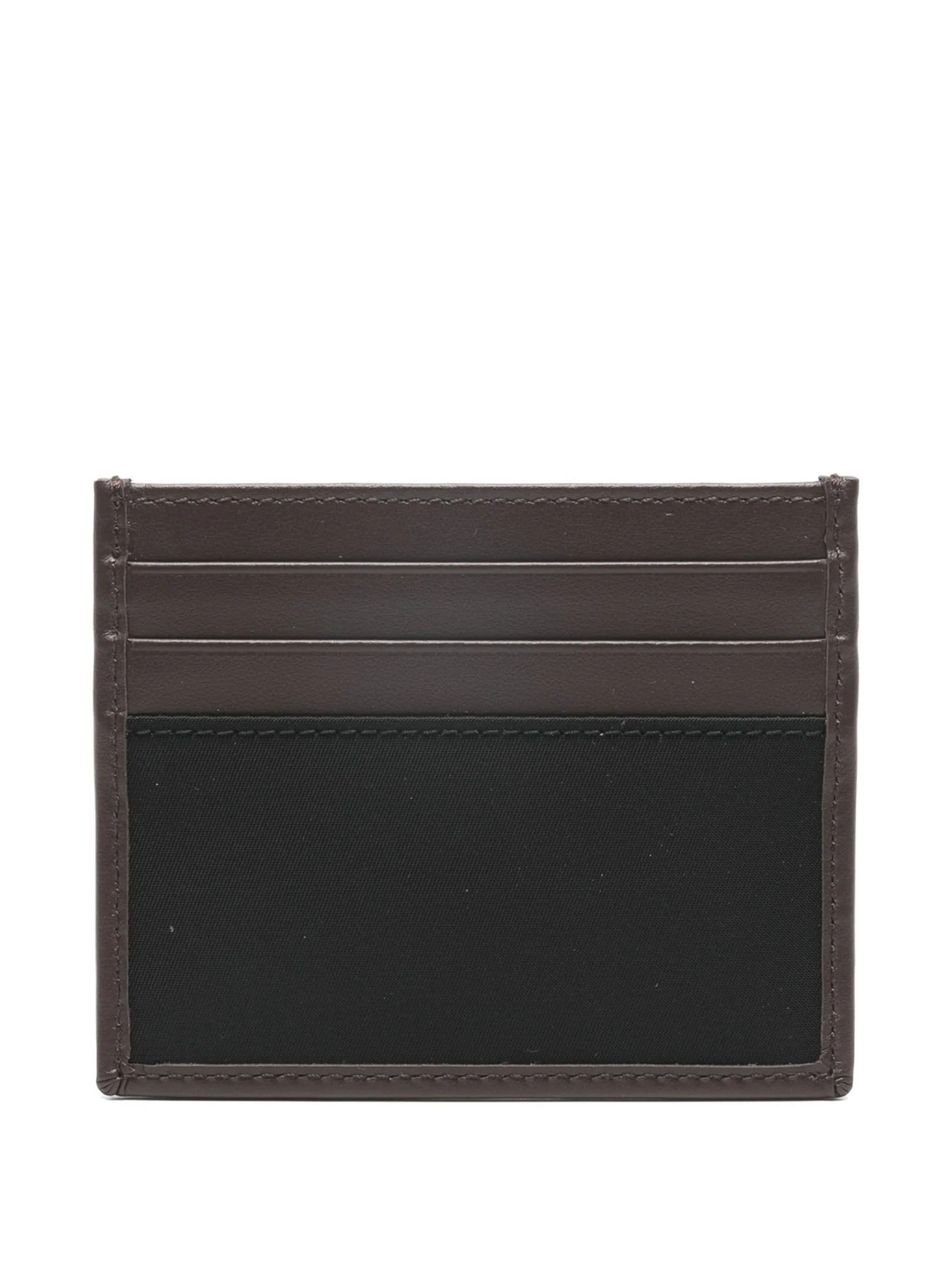 Dark Brown/Black Portacarte Credit Card Cases
