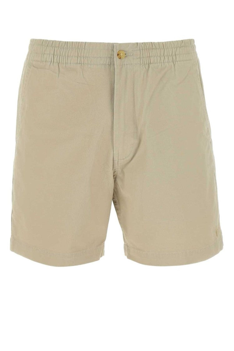 Minimalist Cotton-Blend Shorts With Subtle Elastic Detail