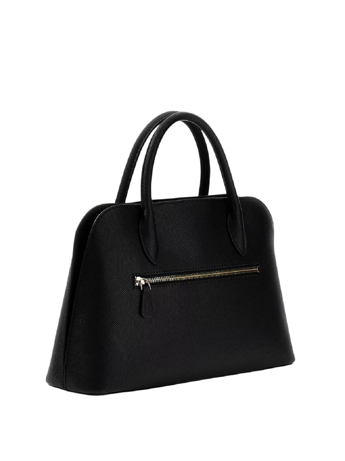 Structured White Handbag