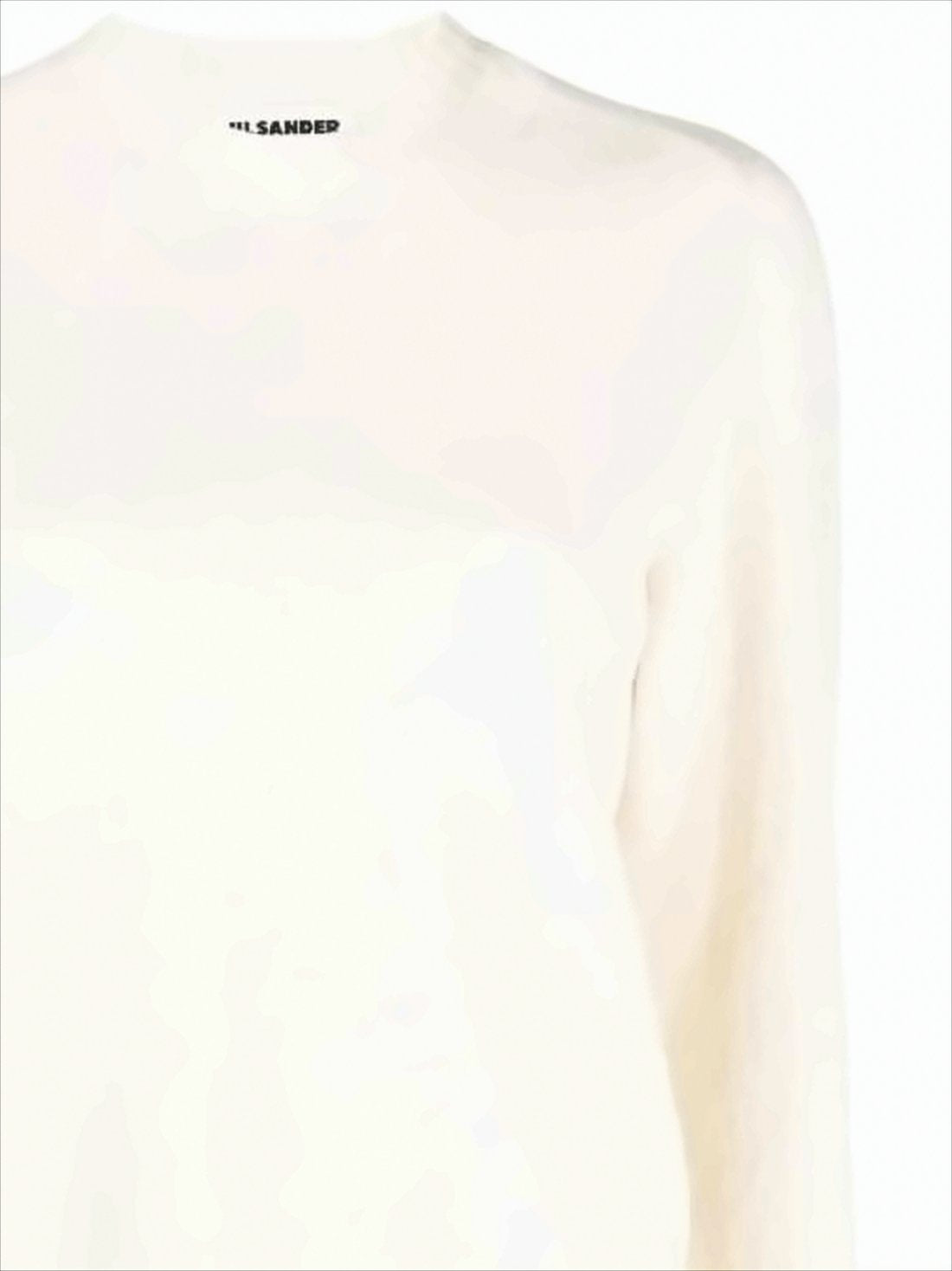 Soft Wool Sweater with Classic Crew Neckline
