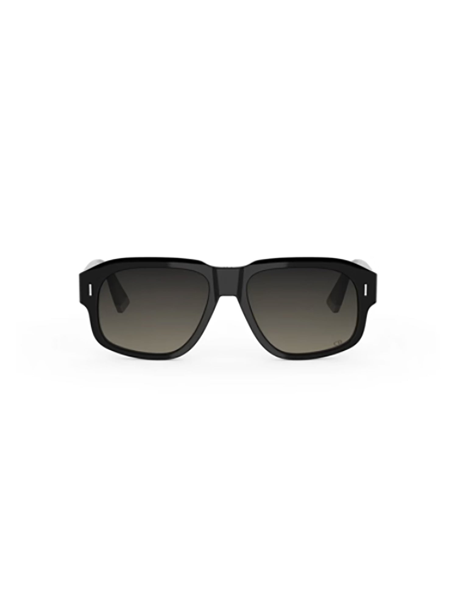 Sleek Black Rectangular Sunglasses