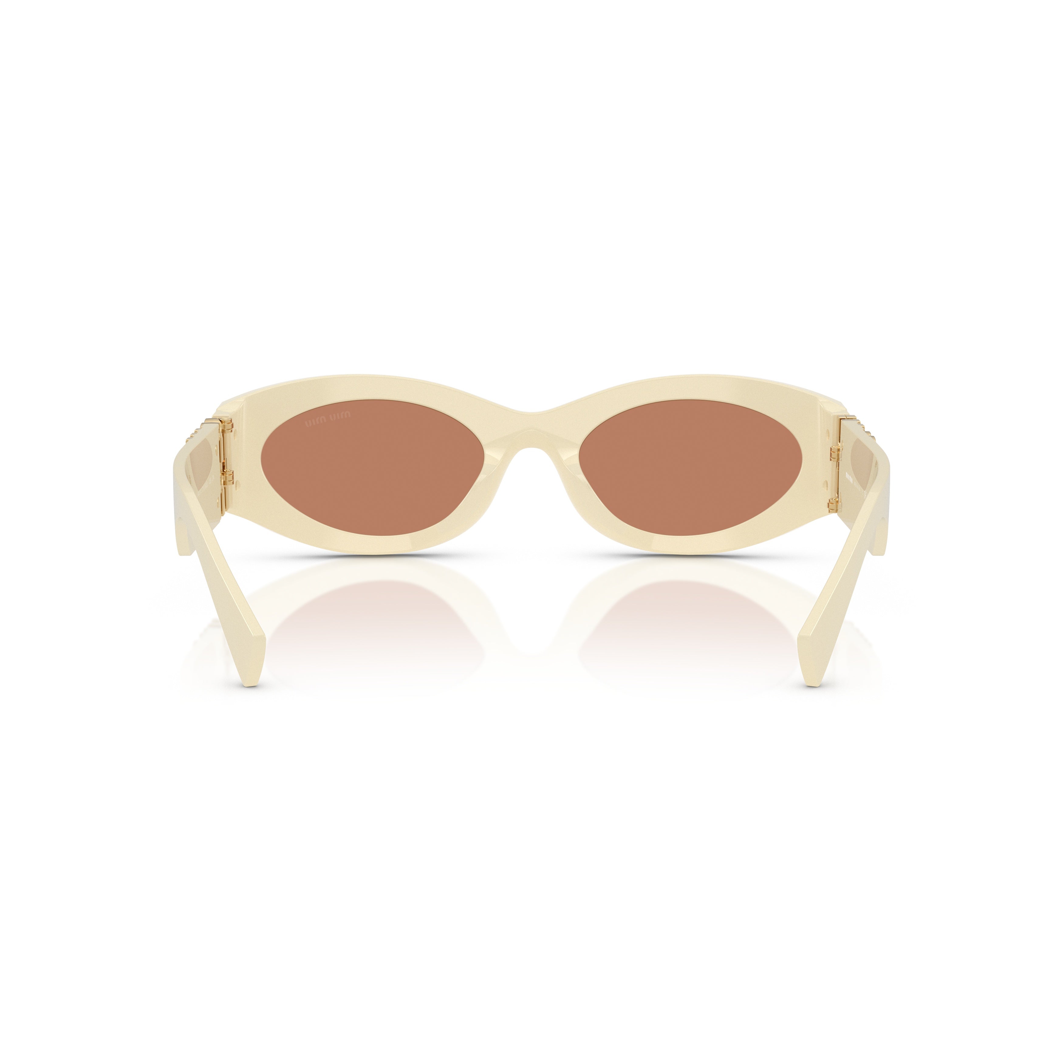 0mu 11ws Elongated Oval Sunglasses